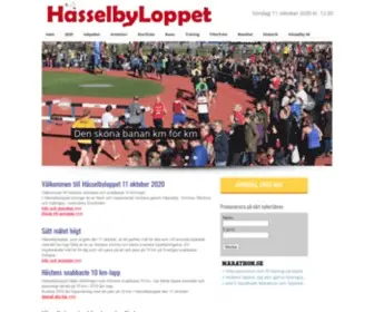 Hasselbyloppet.se(Hässelbyloppet) Screenshot