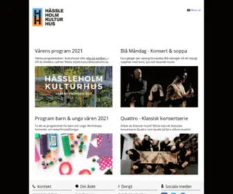 Hassleholmkulturhus.se(Hässleholm Kulturhus) Screenshot