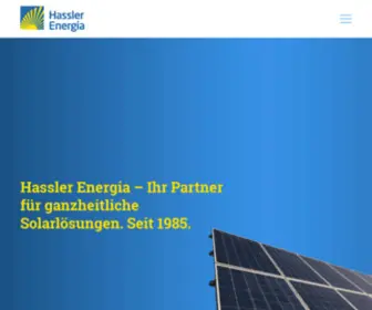 Hassler-Energia.ch(Hassler) Screenshot