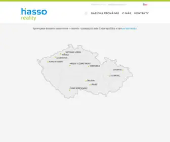 Hasso-Reality.cz(Hasso Reality) Screenshot