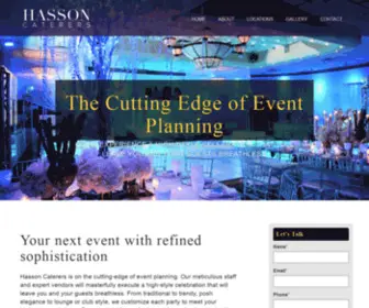 Hassoncaterers.com(HASSON CATERERS) Screenshot