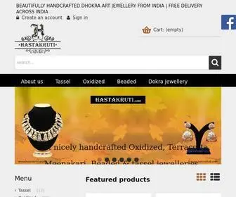 Hastakruti.com(Buy artificial jewellery online) Screenshot