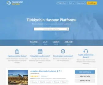 Hastanelerburada.com(Hastaneler Burada) Screenshot