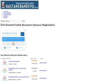 Hastanerandevu.com.tr(Hastane Randevu) Screenshot