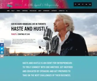 Hasteandhustle.com(Haste and Hustle) Screenshot