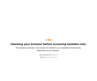 Hastebin.com(Hastebin is a free web) Screenshot