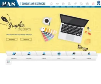 Hastechnosys.com(#1 Graphic & Web Design Company in India) Screenshot