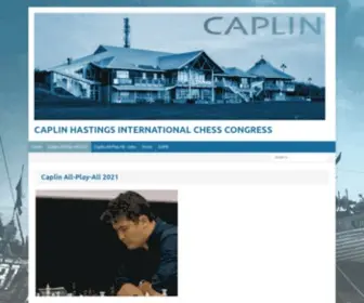 Hastingschess.com(Caplin Hastings International Chess Congress) Screenshot