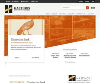 Hastingspublicschools.org(Hastings Public Schools) Screenshot