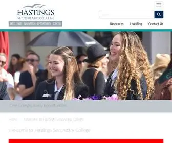 Hastingssecondarycollege.com.au(Hastings Secondary College) Screenshot