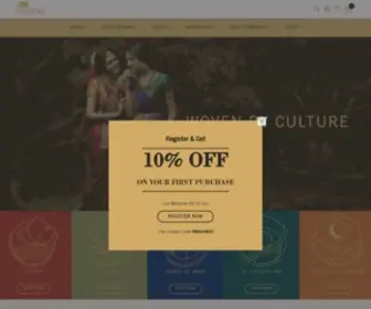 Hastkala.com(Women Ethnic Wear Brand & Traditional Clothing in India) Screenshot