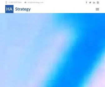 Hastrategy.com(HA Strategy) Screenshot