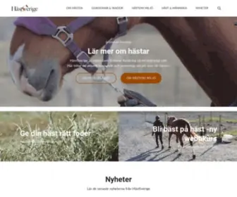 Hastsverige.se(Hästar) Screenshot
