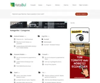 Hatabul.com(Hata Bul) Screenshot