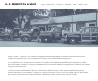 Hatandsons.com(H.A. Thompson & Sons) Screenshot