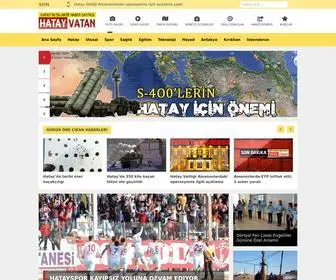 Hatayvatan.com(En Aktif Hatay Haber Sitesi) Screenshot