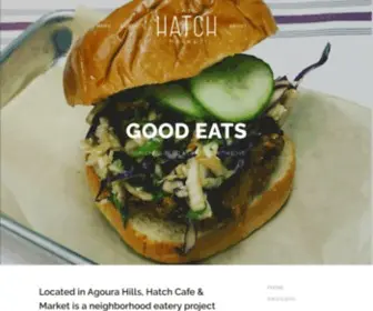 Hatcheatery.com(Hatch Cafe & Market) Screenshot