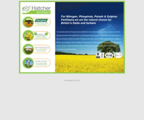 Hatcher.co.uk(Hatcher Fertilisers For Nitrogen) Screenshot