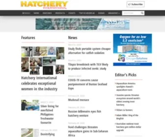 Hatcheryinternational.com(Hatchery International) Screenshot