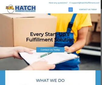 Hatchfulfillment.com(Hatch Fulfillment) Screenshot