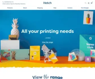 Hatchprint.co.uk(Hatch the Eco) Screenshot