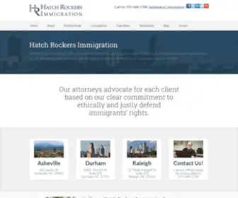 Hatchrockers.com(Hatch Rockers Immigration) Screenshot