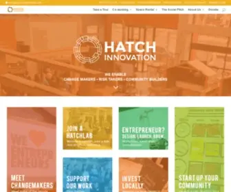 Hatchthefuture.org(HatchLab Coworking) Screenshot