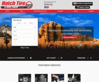 Hatchtire.com(Auto Repair & Tire Shop in Mesa) Screenshot