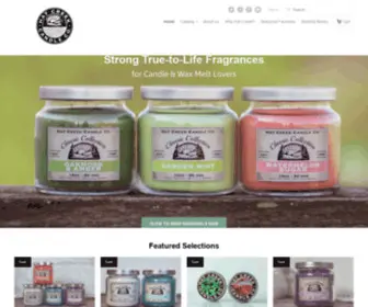 Hatcreekcandle.com(Scented Candles) Screenshot