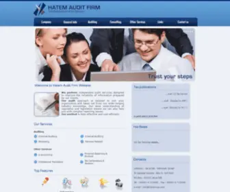 HatemcPa.com(HATEM AUDIT FIRM) Screenshot