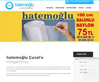 Hatemoglucuval.com(Hatemoğlu) Screenshot