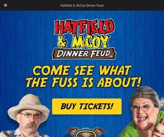 Hatfieldmccoydinnerfeud.com(Hatfield & McCoy Dinner Feud) Screenshot