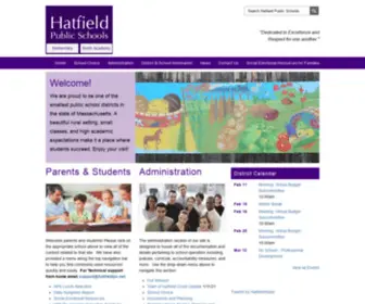 Hatfieldps.net(Hatfield Public Schools) Screenshot