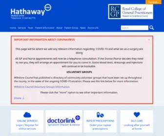 Hathawaysurgery.co.uk(Hathaway Medical Centre Chippenham) Screenshot