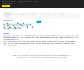 Hathernhistory.co.uk(WHAT'S NEW) Screenshot