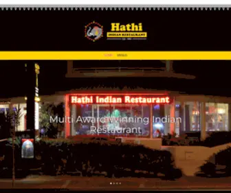 Hathi.com.au(Hathi Indian Restaurant) Screenshot