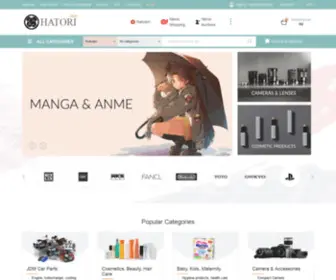 Hatorishop.com(Hatori Shop) Screenshot