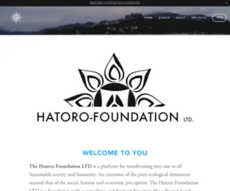 Hatorofoundation.com(HATORO-FOUNDATION) Screenshot