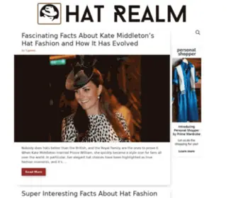 Hatrealm.com(Hat Realm) Screenshot