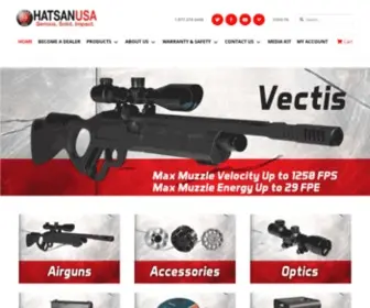 Hatsanairgunsusa.com(HatsanUSA) Screenshot