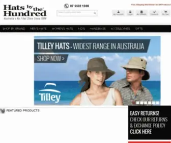Hatsbythe100.com.au(Akubra, Brixton, Tilley, New Era) Screenshot