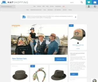 Hatshopping.co.uk(Shop Hats) Screenshot