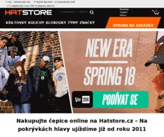 Hatstore.cz(Kšiltovky) Screenshot