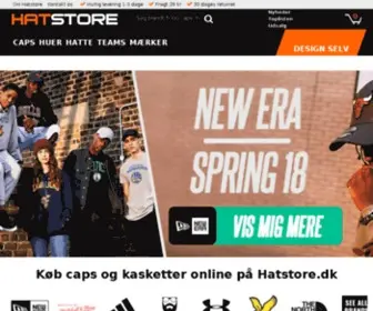 Hatstore.dk(Caps og kasketter) Screenshot