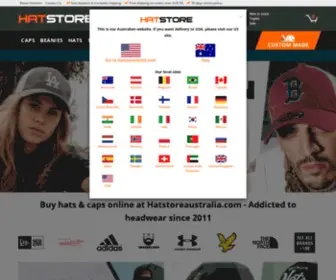 Hatstoreaustralia.com(Hats & caps) Screenshot