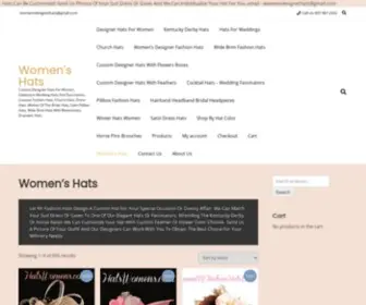 Hatswomens.com(Hats Womens Designer Hats For Women) Screenshot