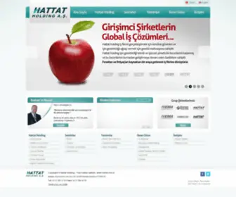 Hattat.com.tr(Hattat Holding) Screenshot