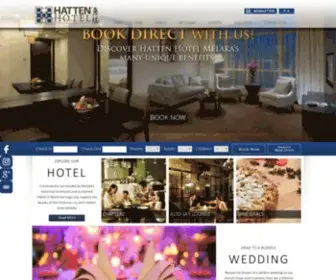 Hattenhotel.com(Hatten Hotel Melaka Malaysia) Screenshot