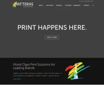 Hatteras.us(PRINT HAPPENS HERE) Screenshot