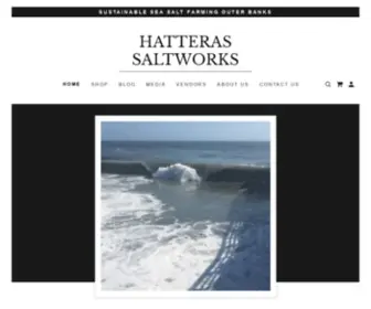 Hatterassaltworks.com(Outer Banks Nc) Screenshot